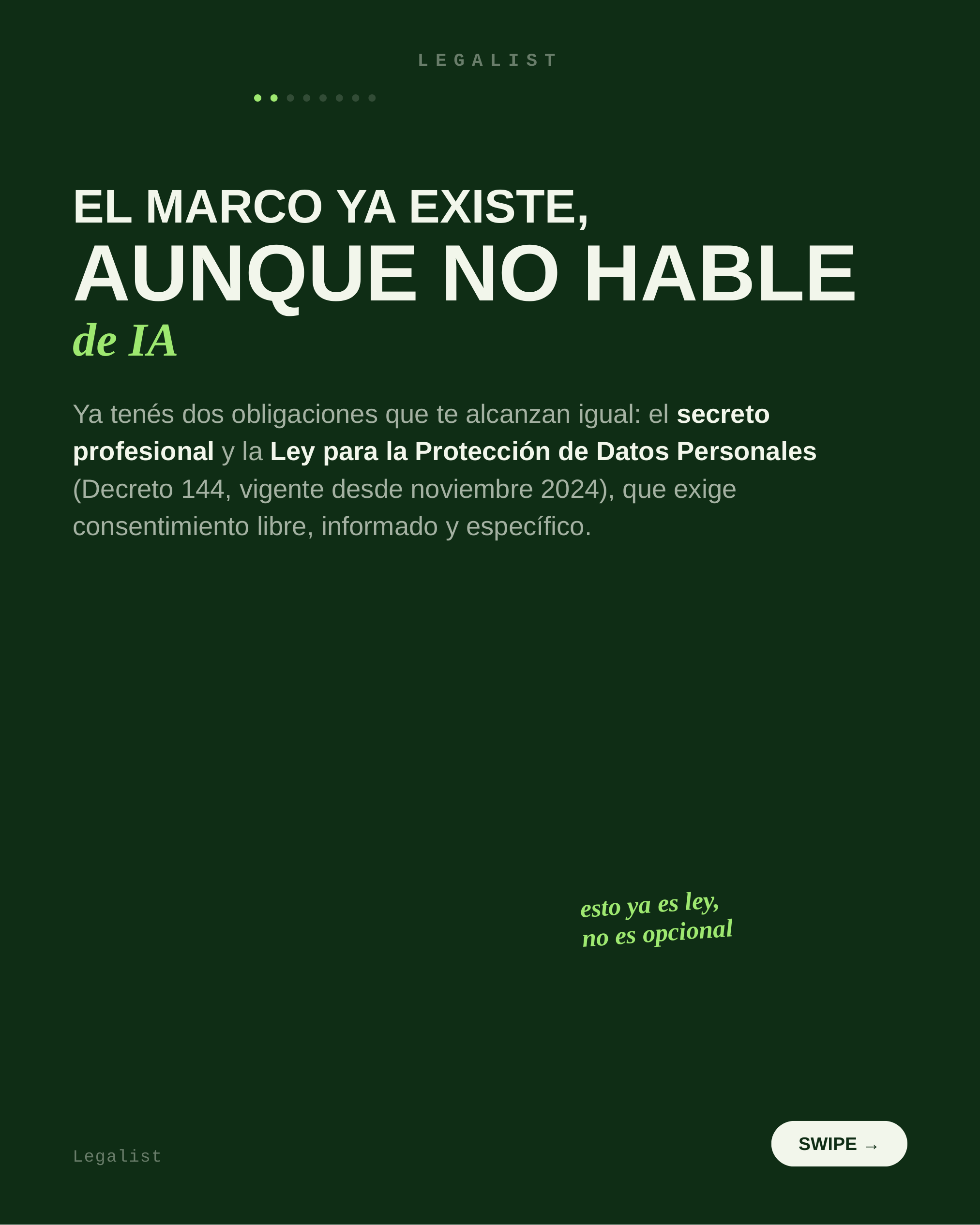 Antes de subir el caso de tu cliente a una IA — slide 2
