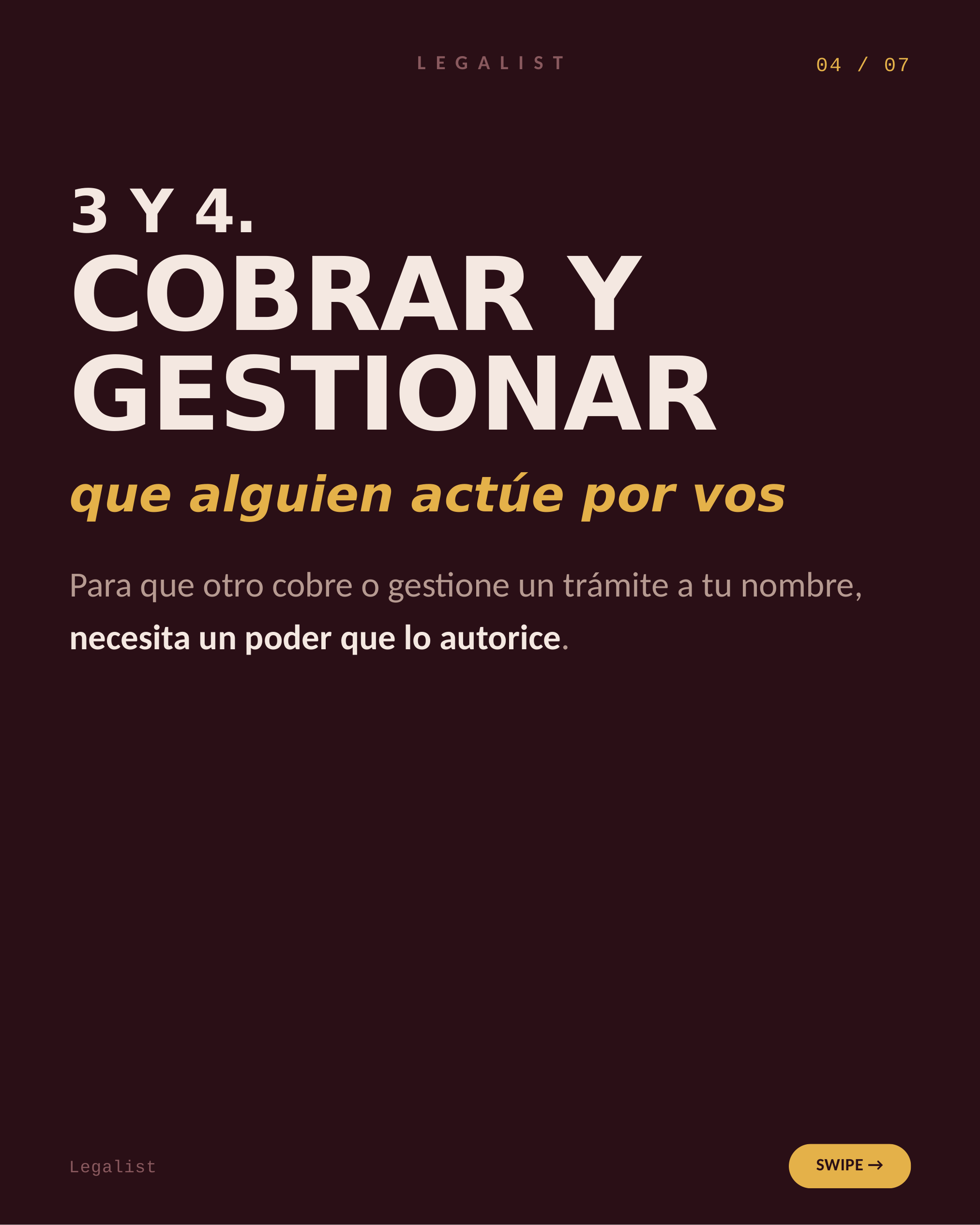 El poder notarial — slide 5