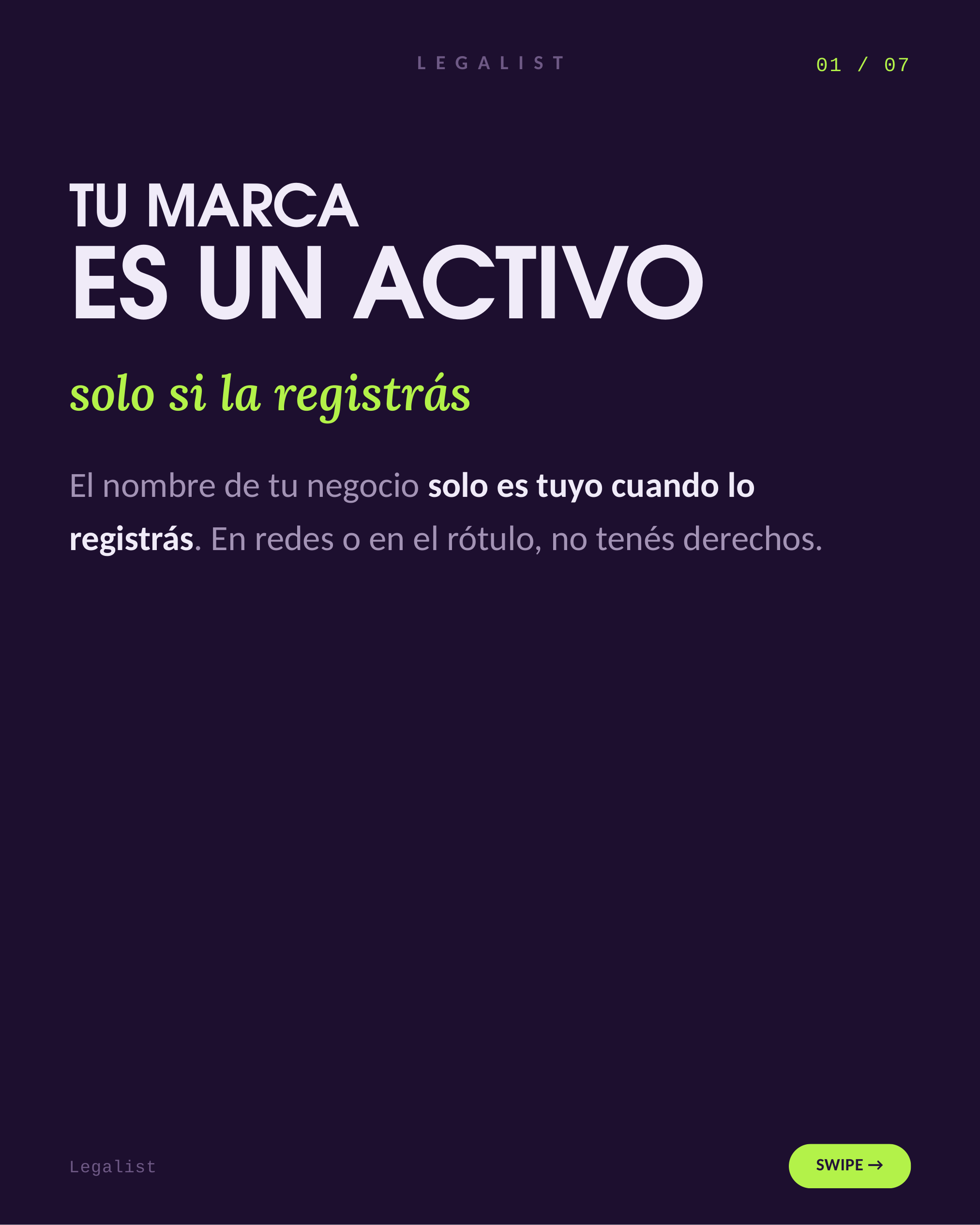 Tu marca es un activo — slide 2