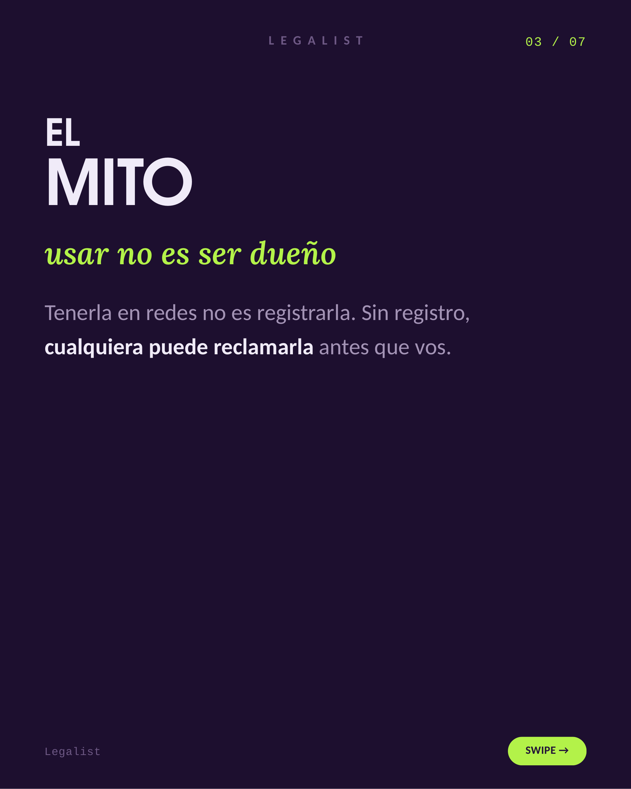 Tu marca es un activo — slide 4