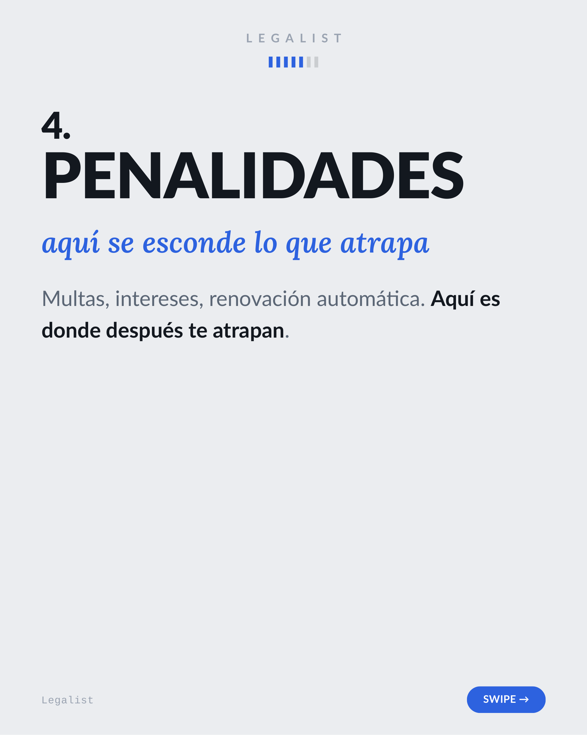 Antes de firmar — slide 6