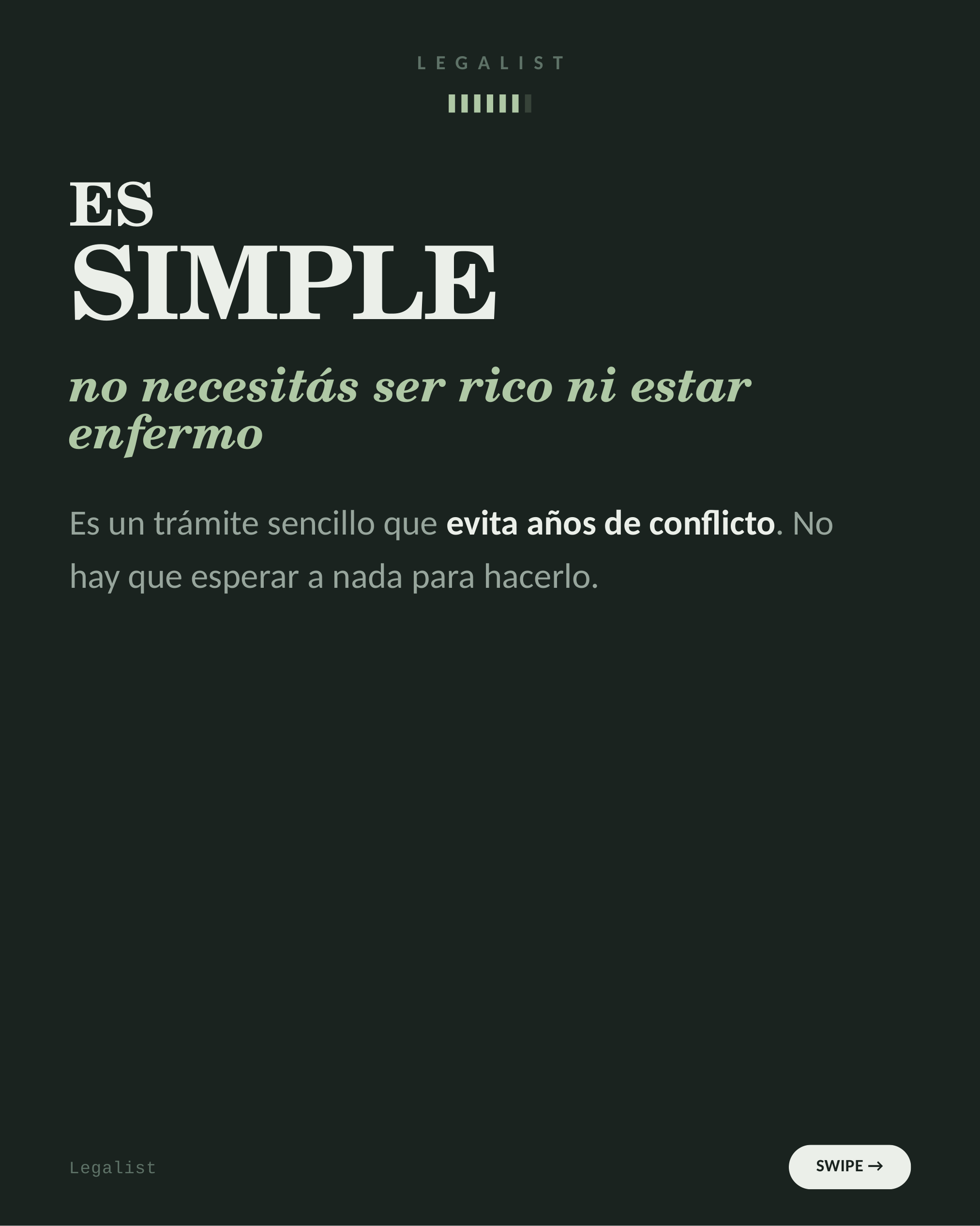 Morir sin testamento — slide 7
