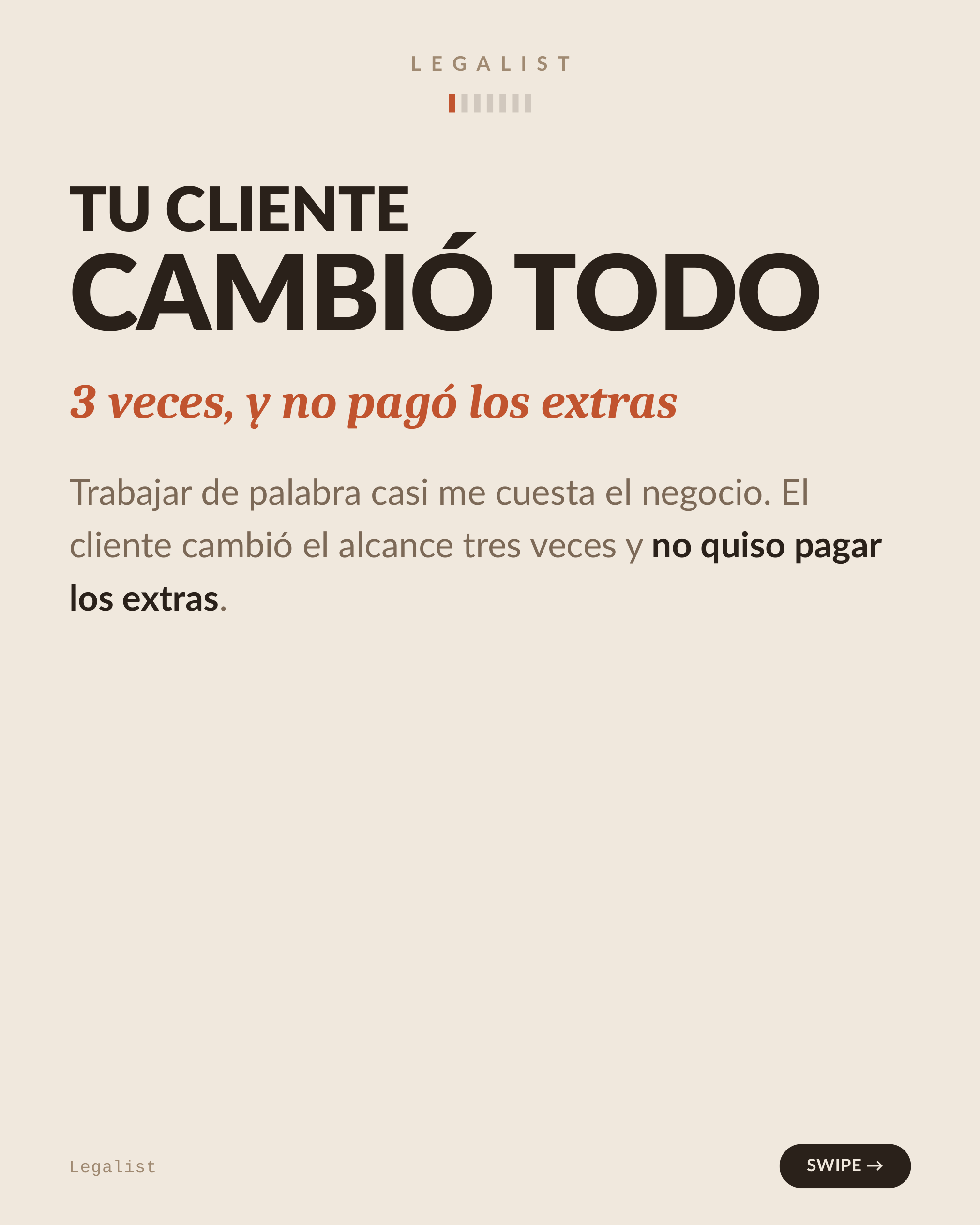 Trabajar de palabra — slide 2