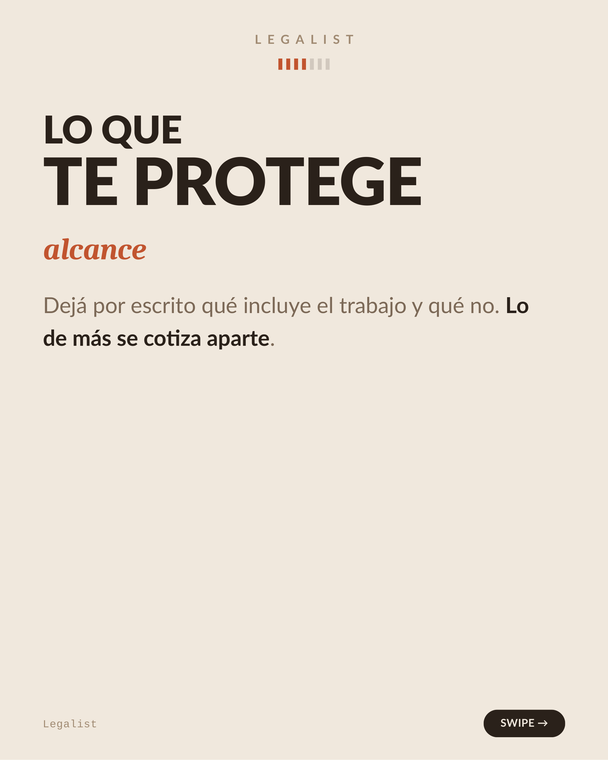 Trabajar de palabra — slide 5